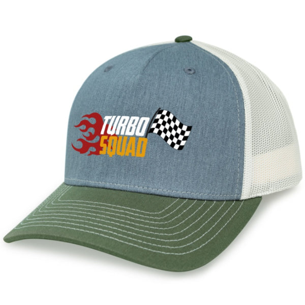 Custom embroidered Richardson 112 snapback trucker hat - PromoMogul