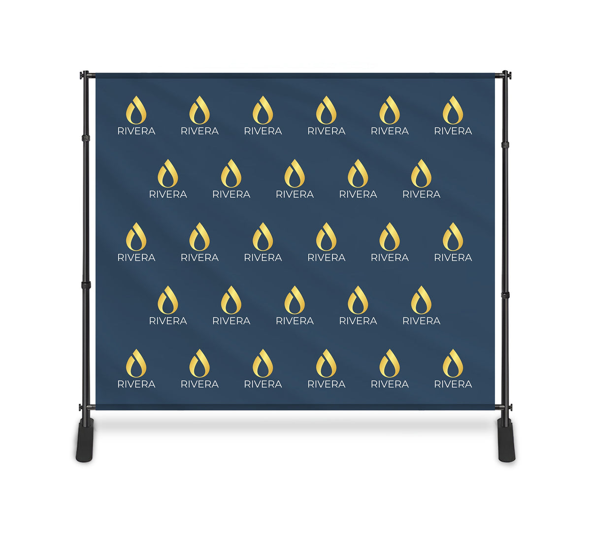 10x8 Step and Repeat Adjustable Banner Stand