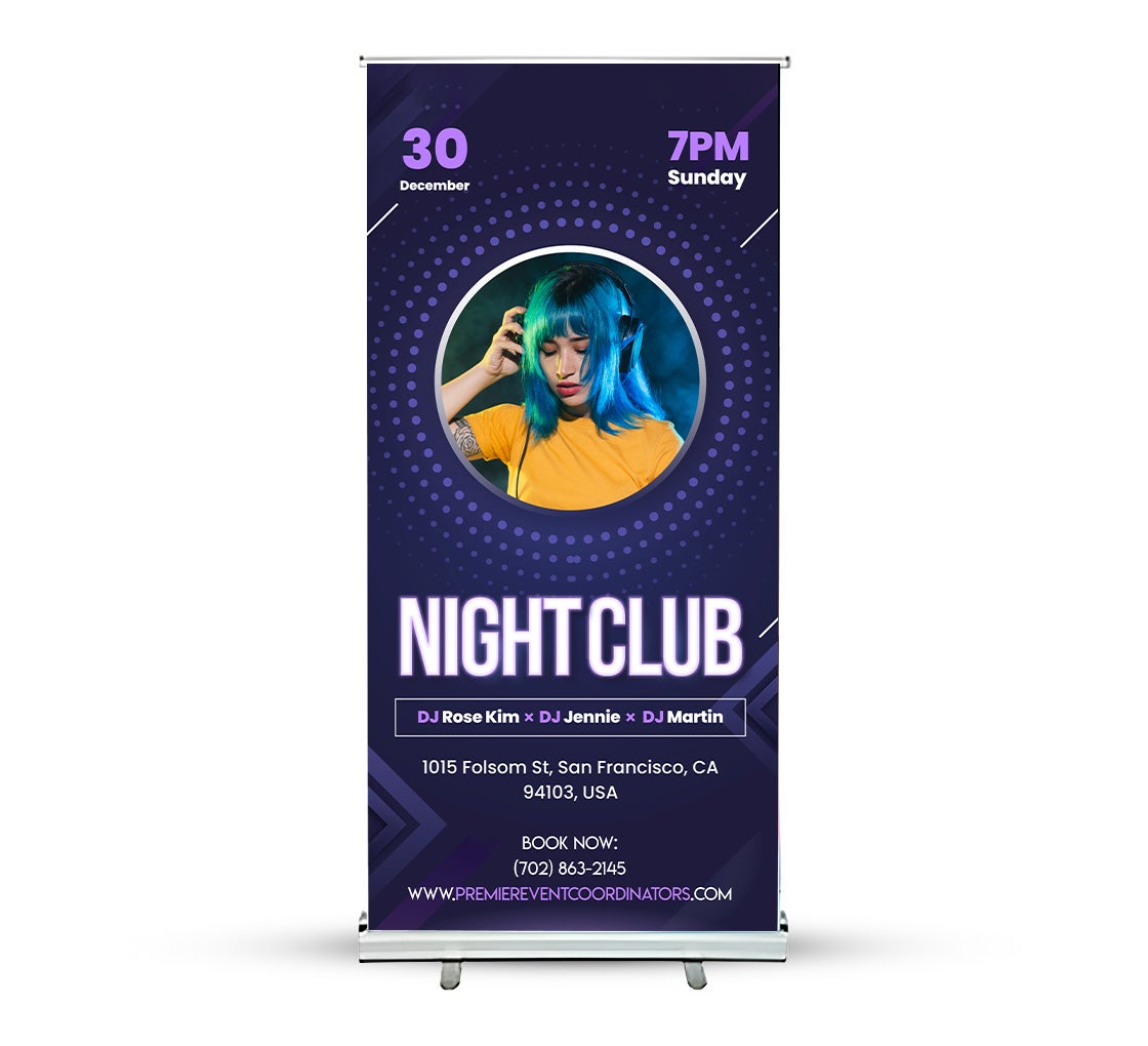 Roll Up Banner Stand
