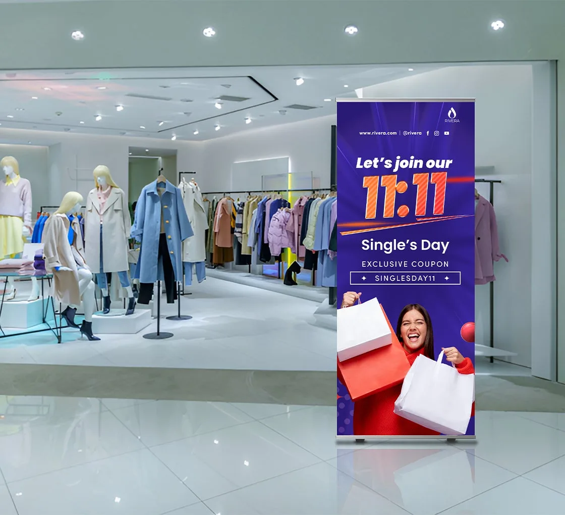 Roll Up Banner Stand