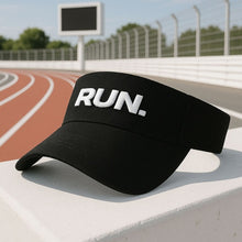 Custom embroidered visor hat with logo - adjustable sun visor - PromoMogul