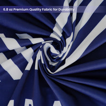 Custom fitted tablecloth - premium quality polyester fabric detail
