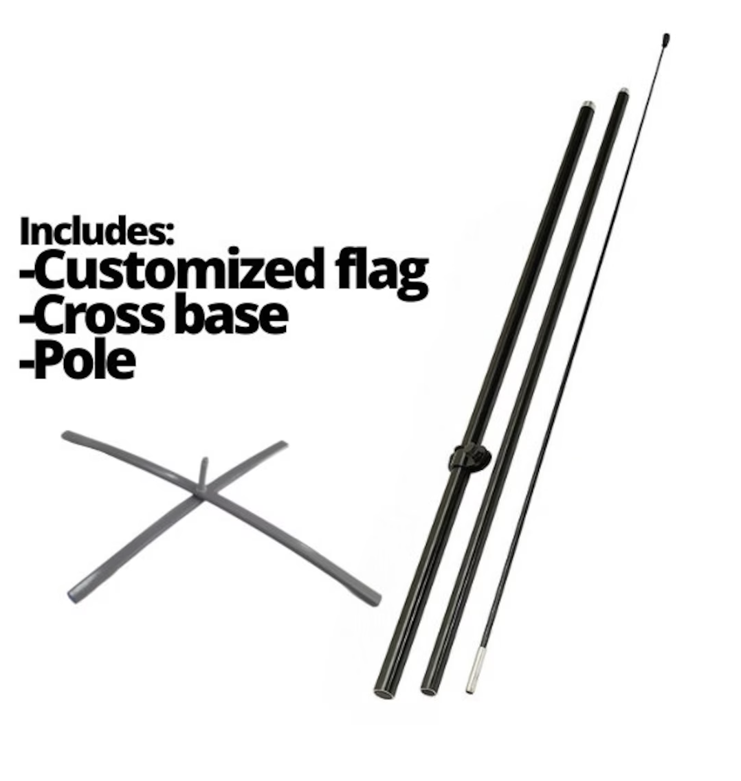 Custom Feather Flag (Storefront & Event Signage)