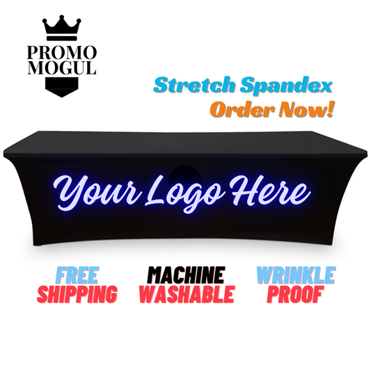 Custom Spandex Fitted Table Cover