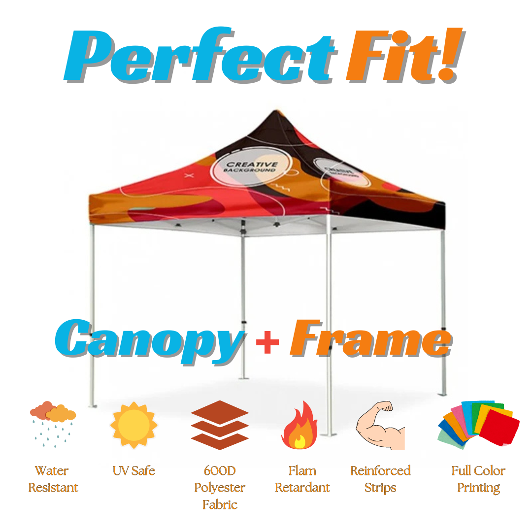 Custom Canopy Tent (Pop-Up Event Tent)