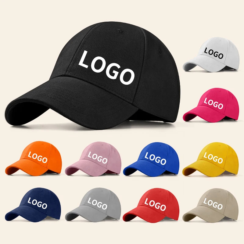 Custom Baseball Caps with Logo (Printed)