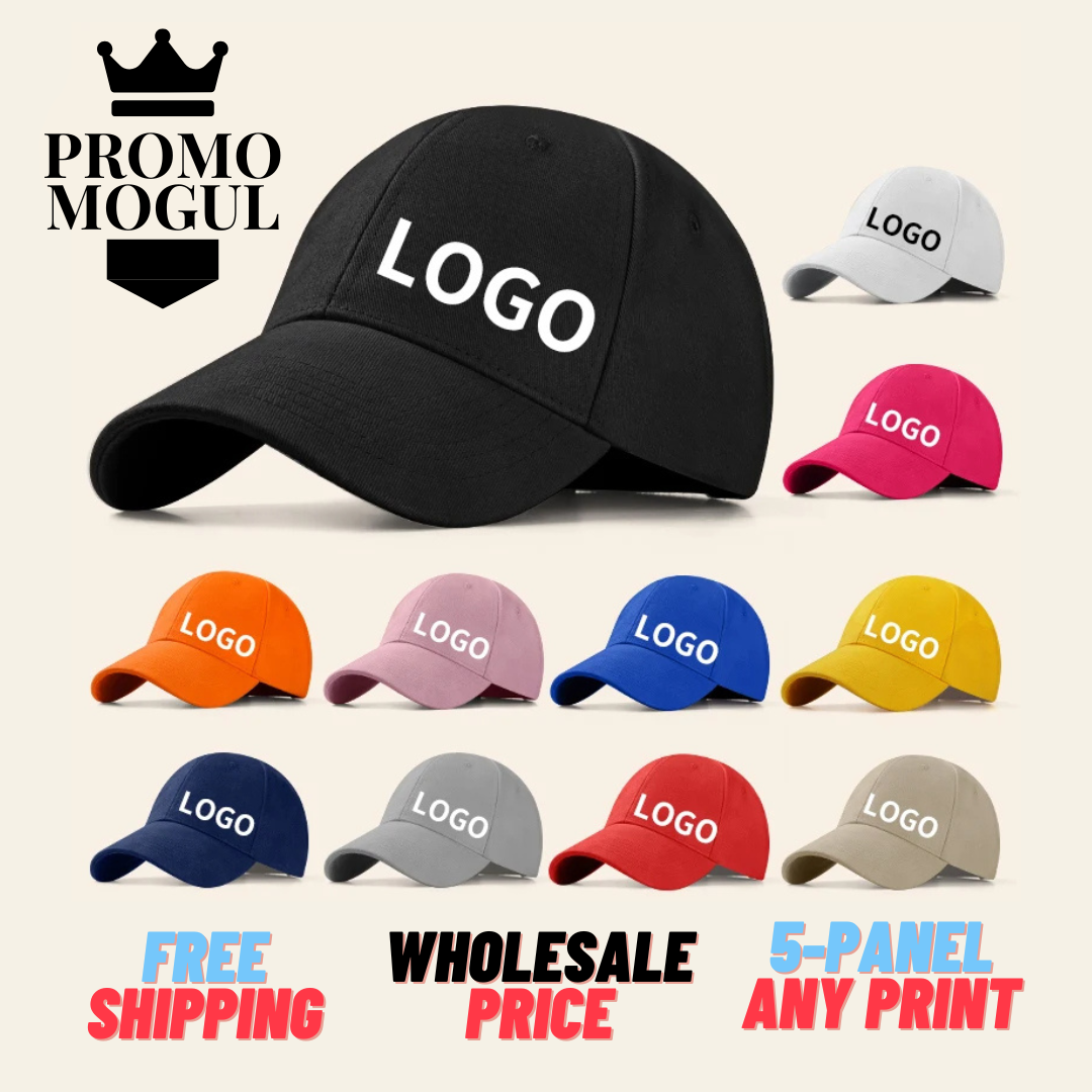 Custom Baseball Caps with Logo (Printed)