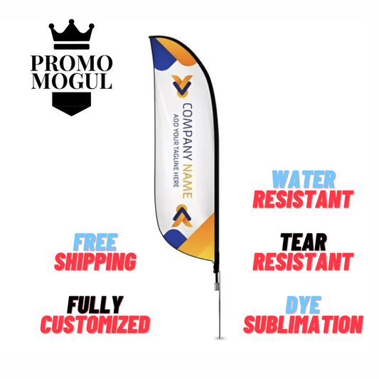 Custom Feather Flag (Storefront & Event Signage)
