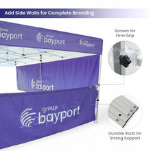 Custom Canopy Tent 10x20 with side walls