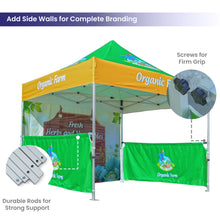 Custom Canopy Tent 10x10 with side walls