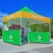 Custom printed canopy tent