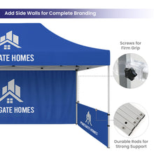 Custom Canopy Tent 10x15 with side walls