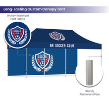 Custom 20x10 canopy