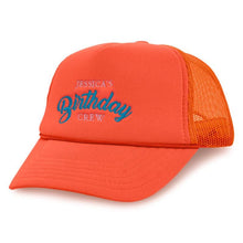 Custom foam trucker hat printed with company logo (6)