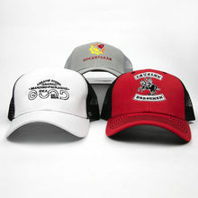 Custom mesh back trucker hat with logo (2)