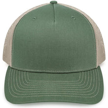 Custom leather patch trucker hat with engraved logo (6)