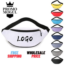Custom logo fanny pack - branded promotional product - PromoMogul