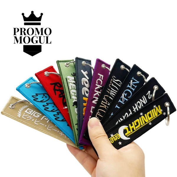 Custom Embroidered Keychain