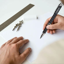 Custom engraved aluminum pen set - branded promotional writing tool