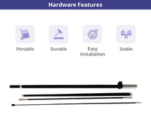 Custom teardrop flag size comparison