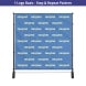 Adjustable banner stand base