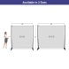 Adjustable banner stand carry bag and hardware