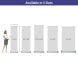 Deluxe wide base banner stand assembled