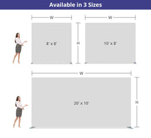 Straight Pillow Case Tension Fabric Backdrop