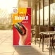 Silverstep retractable banner stand silver base detail