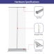 Silverstep retractable banner stand side profile