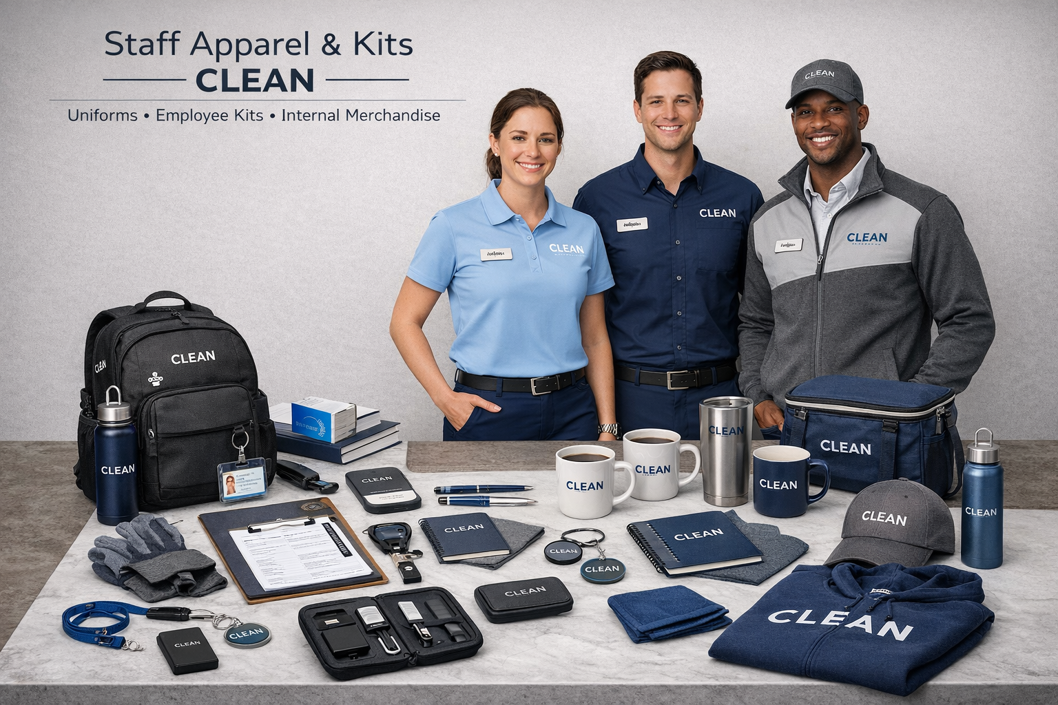 Staff Apparel and Kits