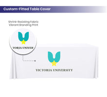 Custom fitted table cover