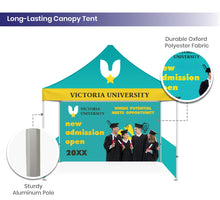 Custom canopy tent